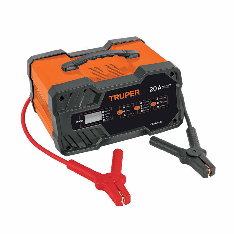 Cargador Automático De Baterías 100A 12V-24V 104011 Truper