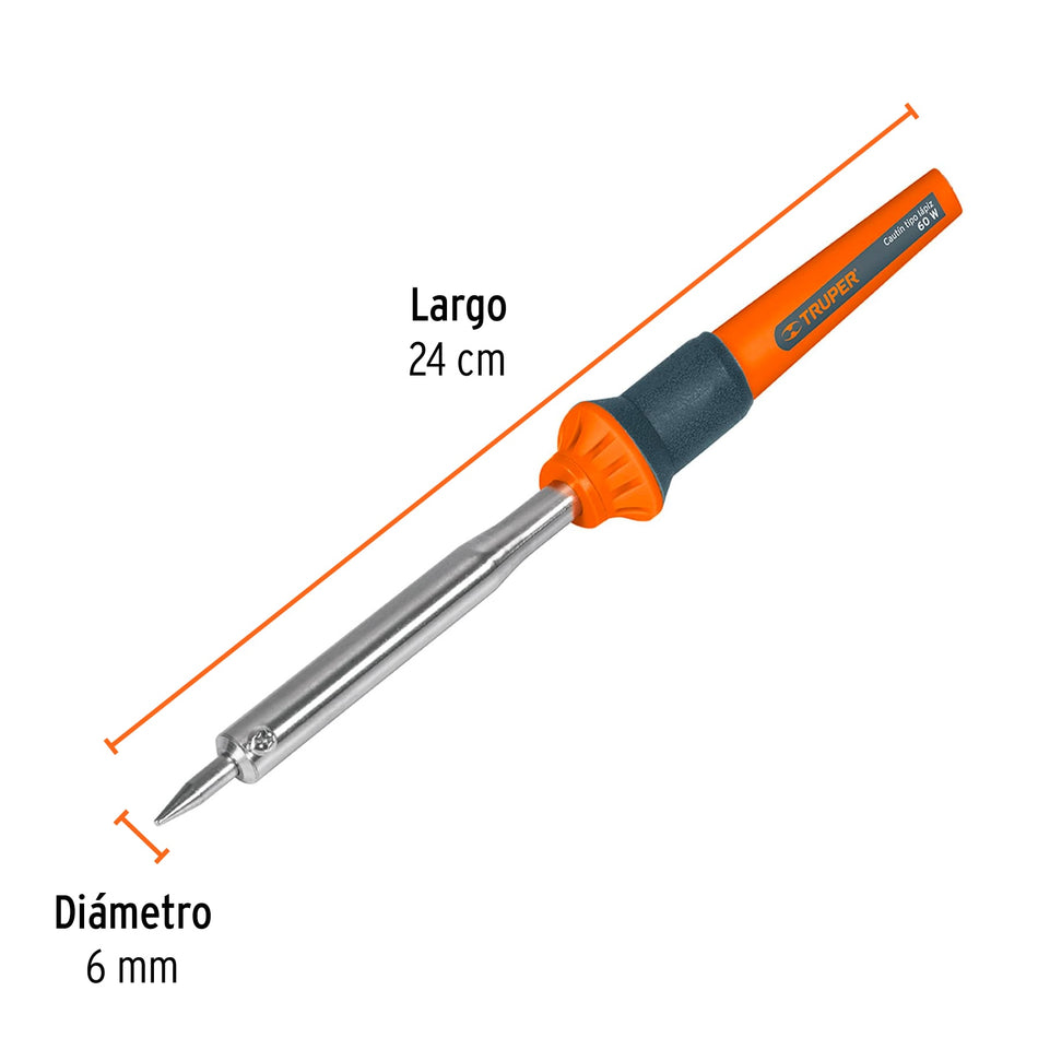 Cautín Tipo Lápiz de 60W CAU-60 17547 Truper