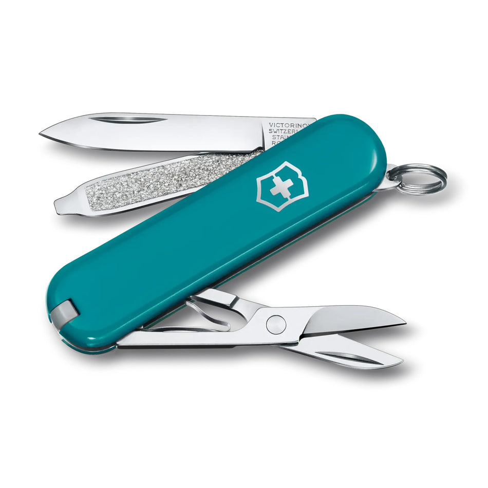 Navaja Classic SD 7 Usos Azul Aqua 0.6223.23G Victorinox