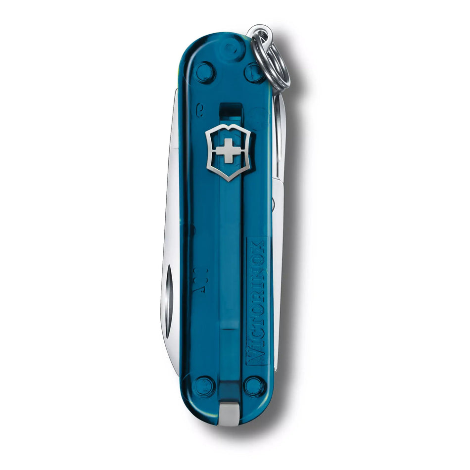 Navaja Classic 7 Usos Azul Transparente Victorinox