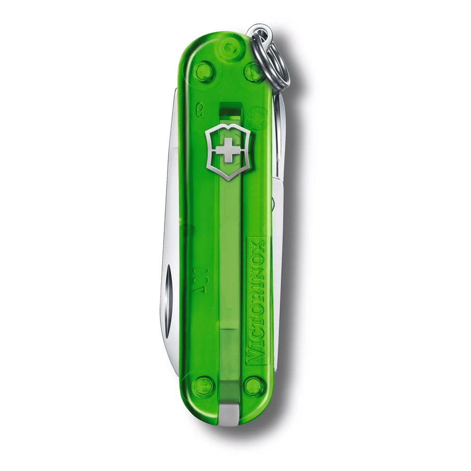 Navaja Classic 7 Usos Verde Transparente Victorinox