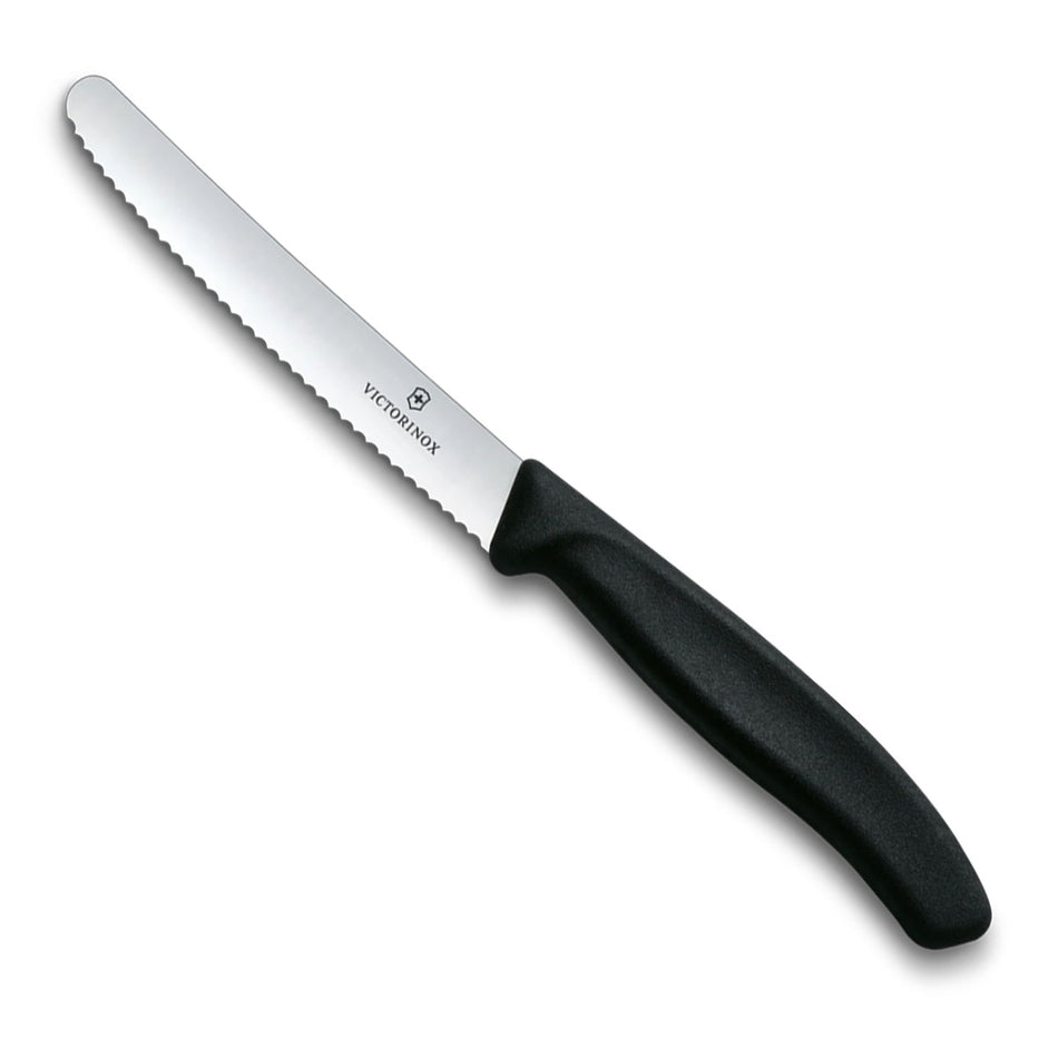Cuchillo De Mesa 11 Cm Negro 6.7833 Victorinox