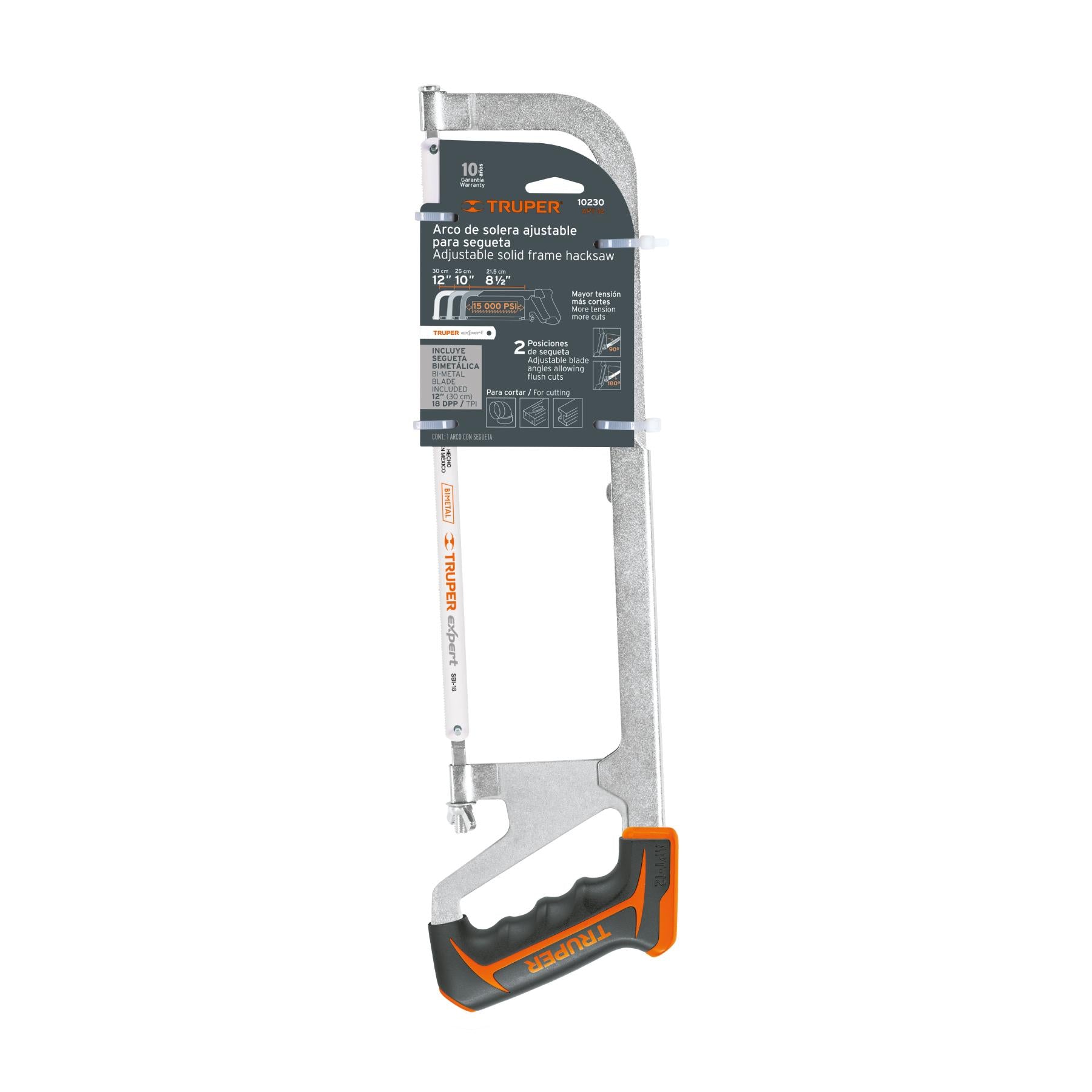 Arco Profesional De Solera Para Segueta 12″ 10230 Truper – Torke