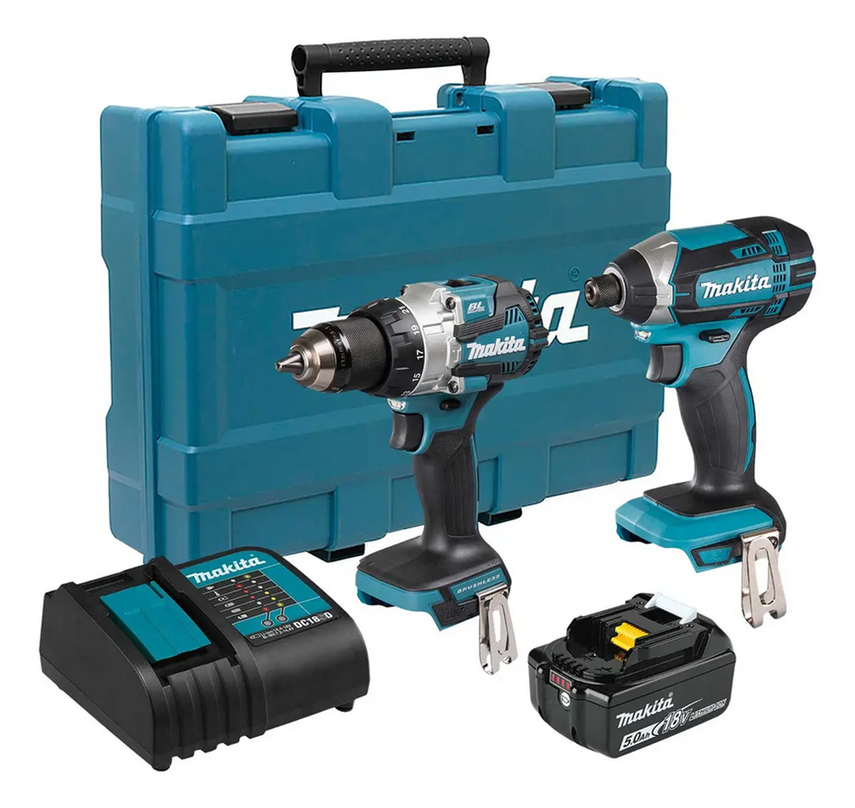Rotomartillo 1/2″ + Atornillador 1/4 Dlx2523st Makita