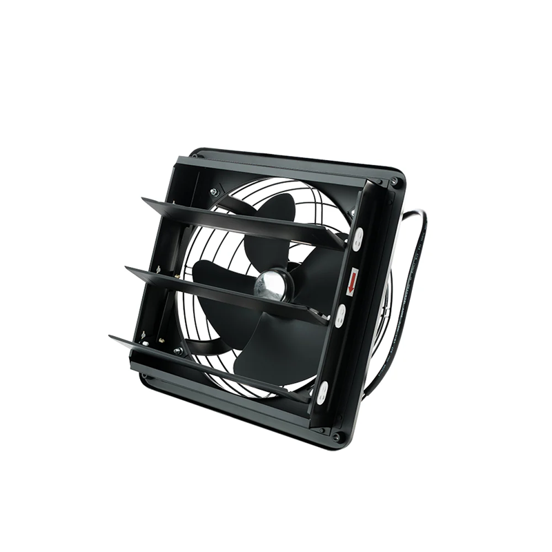 Extractor d/Aire Industrial Tritón Negro Mate 12″ Masterfan
