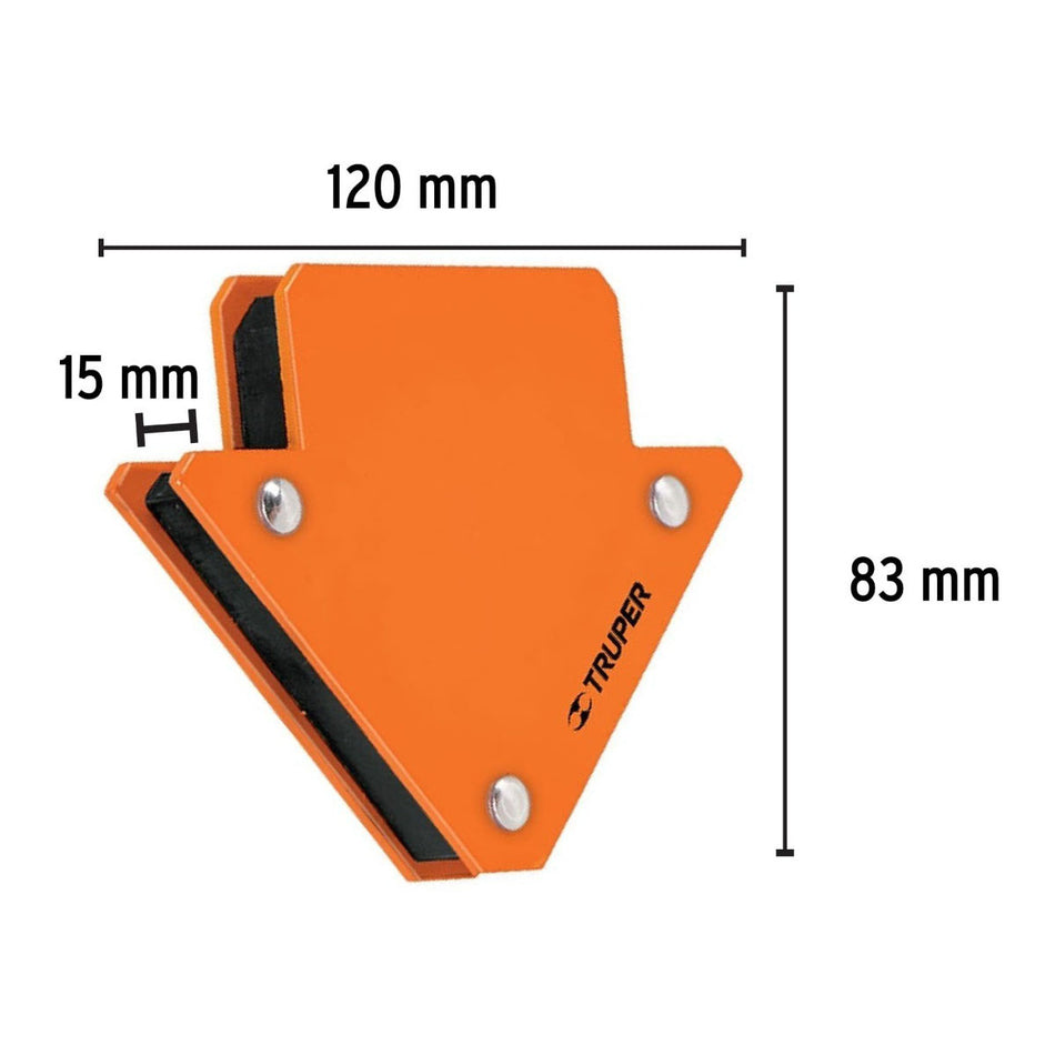 Escuadra Magnética Para Soldar 3 Pulgada 11 Kg Truper 12119