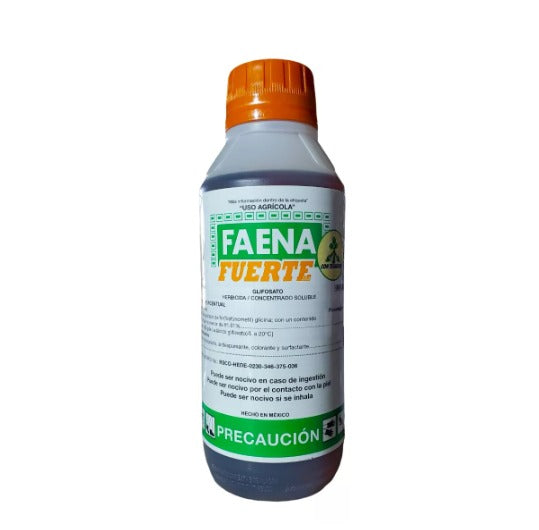 Herbicida Faena Fuerte 1 L con Fumigador Truper 2 Litros