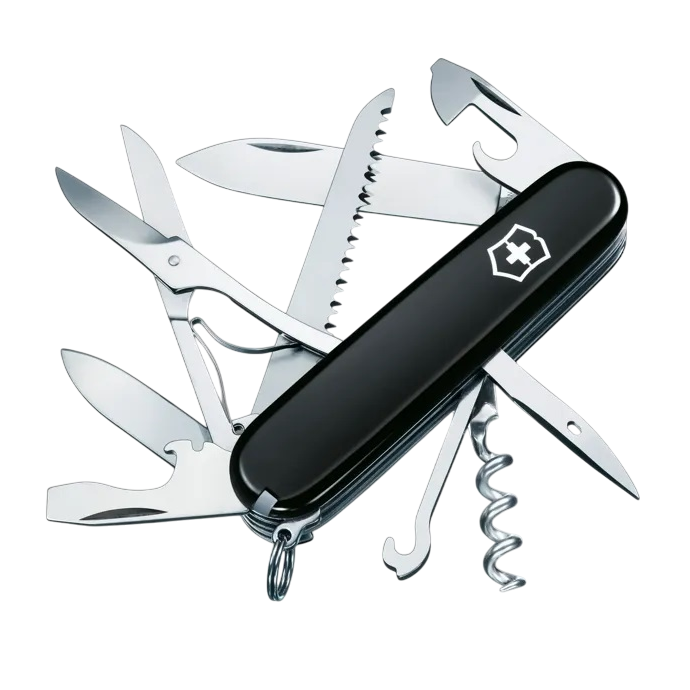 Navaja Huntsman Negro 15 Usos Victorinox