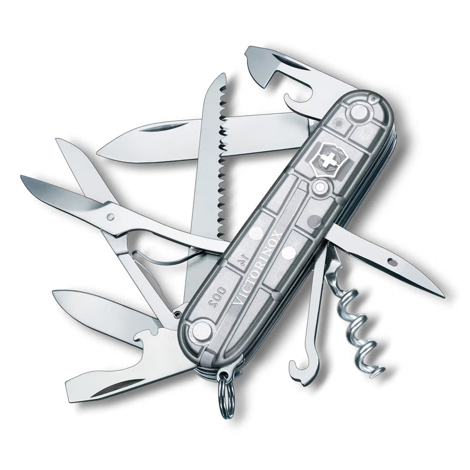 Navaja Victorinox Huntsman Silver 1.3713.T7 con Funda y Cordón