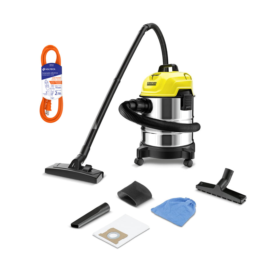 Aspiradora 18L WD 1S Classic Karcher Con Extension