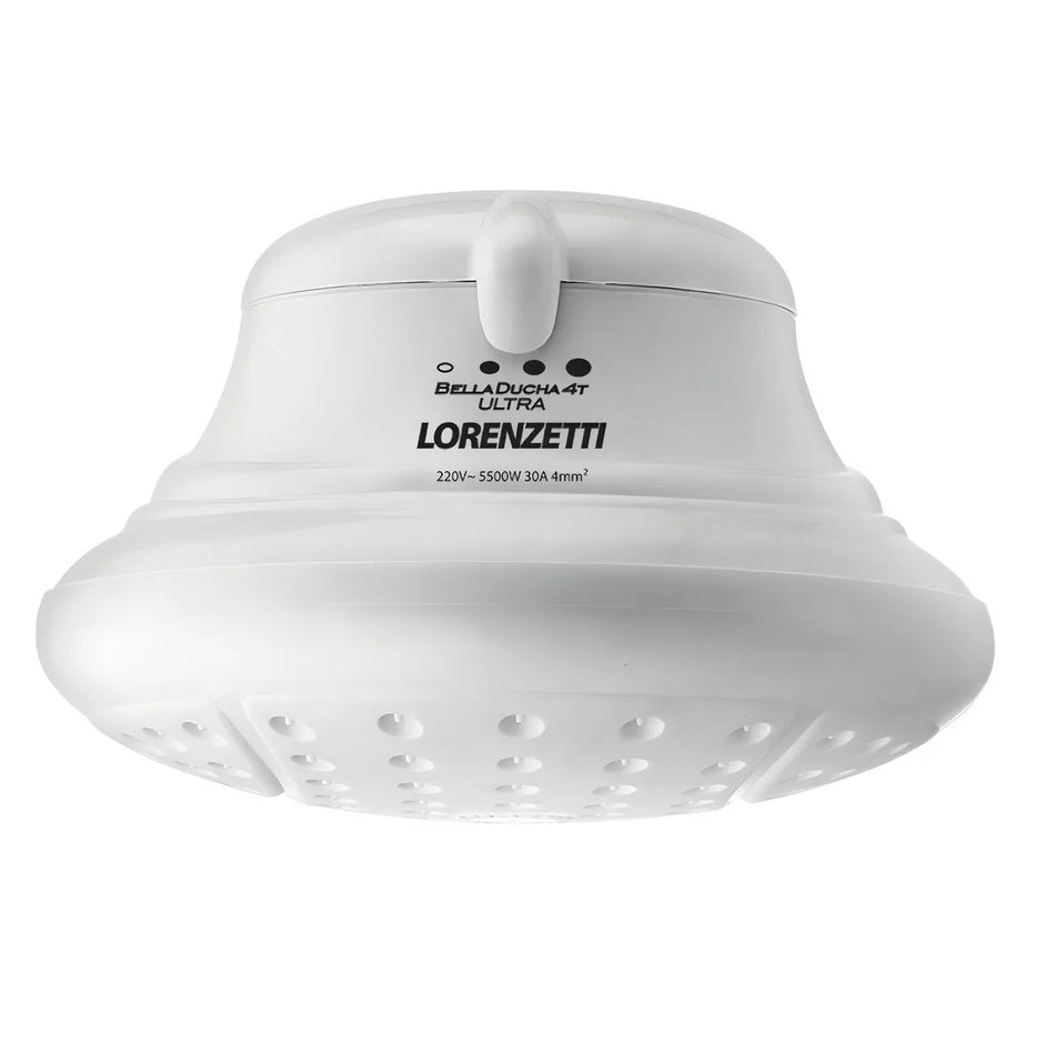 Regadera Eléctrica Lorenzetti Bella Ducha 4T Blanca 1655