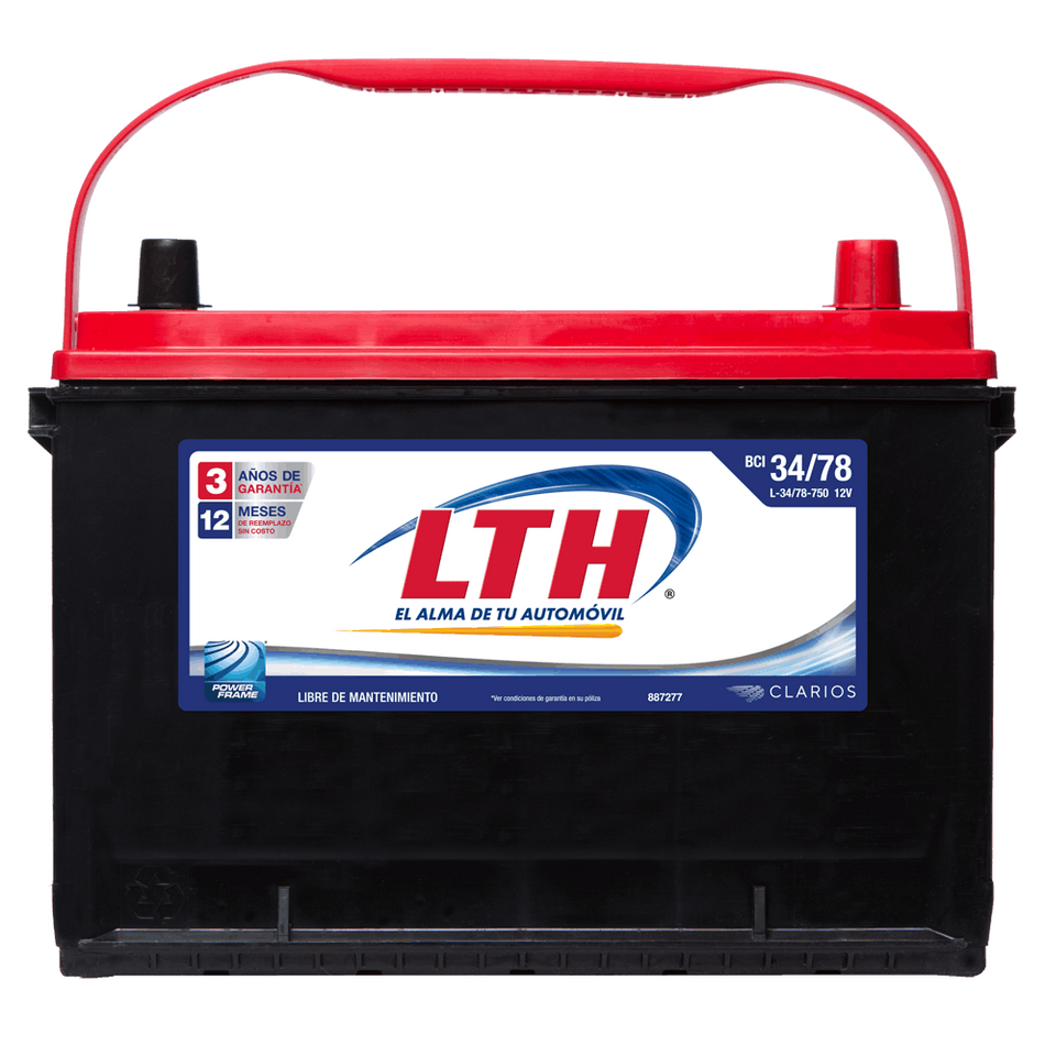 Bateria Lth Acumulador 12v 750 Amp L-34/78-750