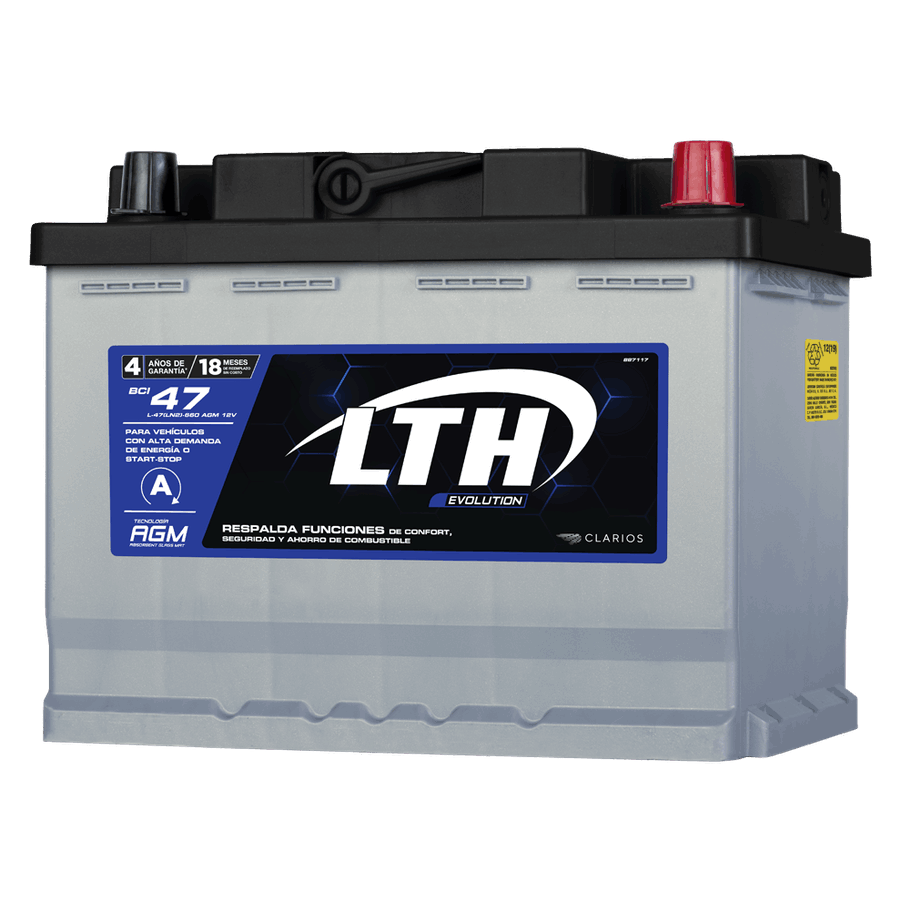 Bateria De Gel Evolution Lth Agm 12v 660 Amp L-47-660