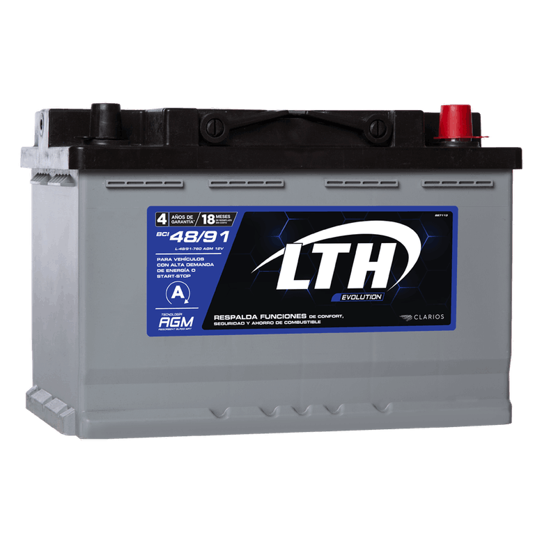 Batería Evolution Lth Agm 12v 70ah Modelo L-48/91-760
