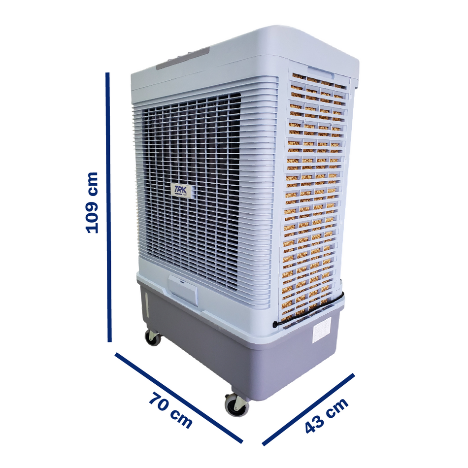 Cooler Enfriador Evaporativo Portátil TRK 6000 Uso Rudo