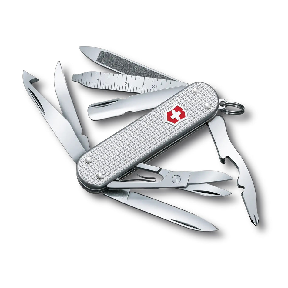 Navaja Minichamp Plata 15 Usos 0.6381.26 Victorinox