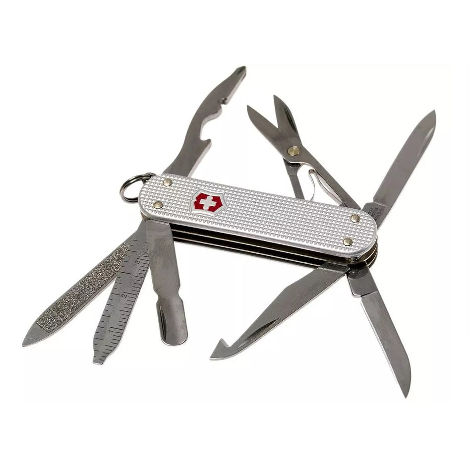 Navaja Minichamp Plata 15 Usos 0.6381.26 Victorinox