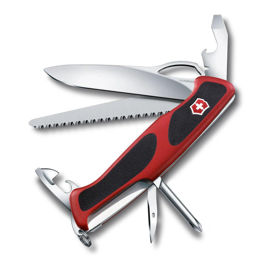 Navaja Victorinox Ranger 78 m Grip Funda y Cordón Rojo