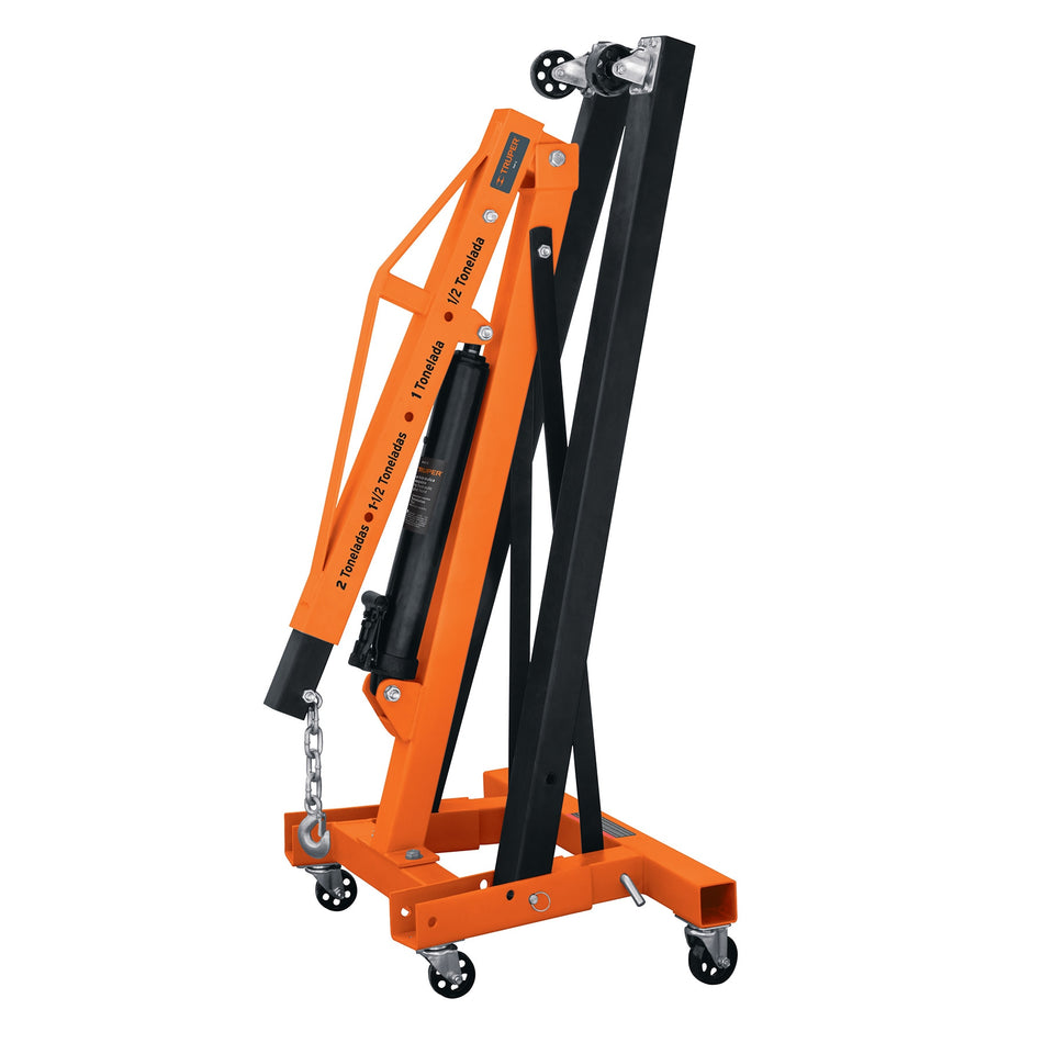 Pluma Hidráulica 2 ton Plegable 12888 Truper