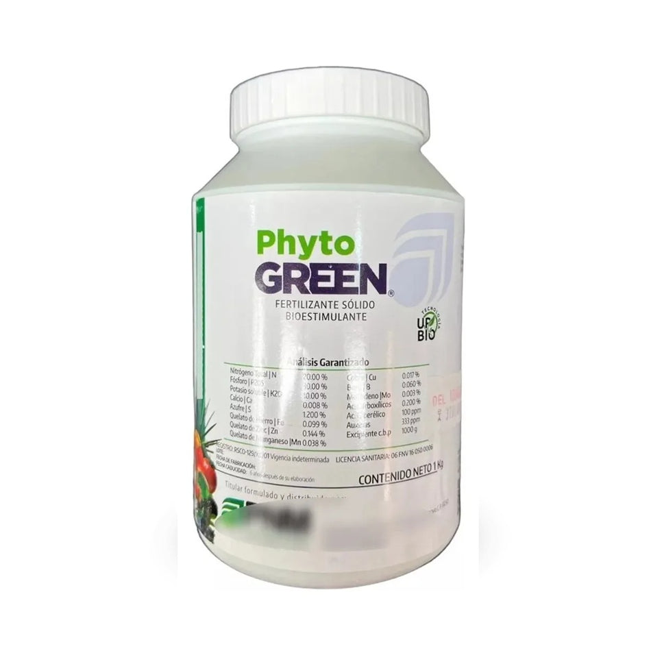 Phytogreen Fertilizante Solido 1 Kg Nutriente