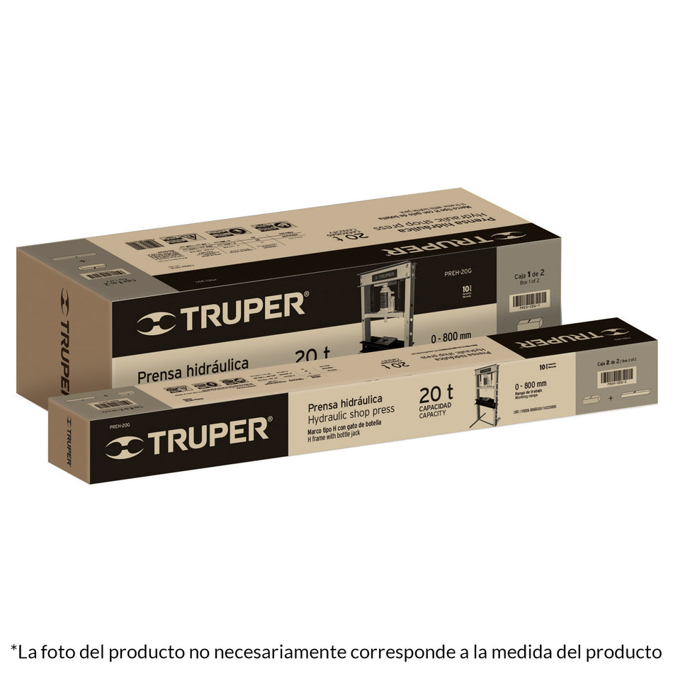 Prensa Hidráulica Con Gato 30 ton 13739 Truper