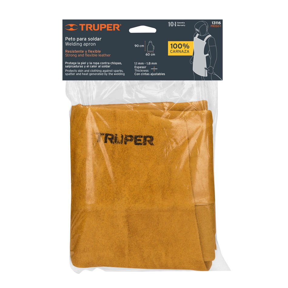 Protección P/Soldar Peto De Carnaza 13116 Truper