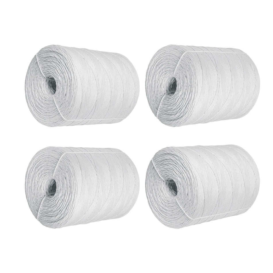 Rollo Rafia Blanca 4 Pzas Calibre 2.0 4 Kg