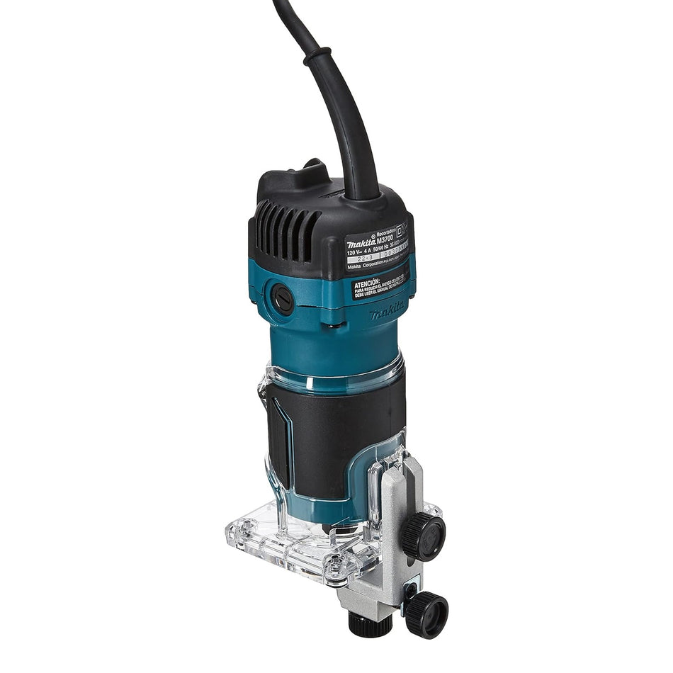 Rebajadora 6mm 1/4' 35,000 rpm 530W M3700B Makita