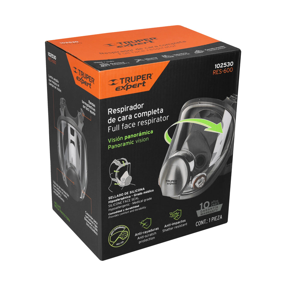 Respirador De Cara Completa 102530 Truper Expert