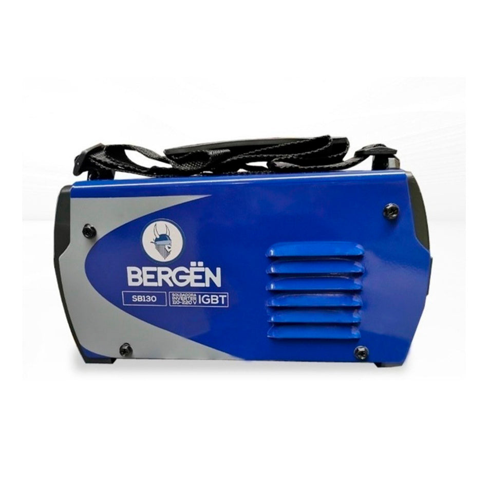 Soldadora Inverter Bergën Sb130 Azul Y Negra 50hz/60hz 110v/220v