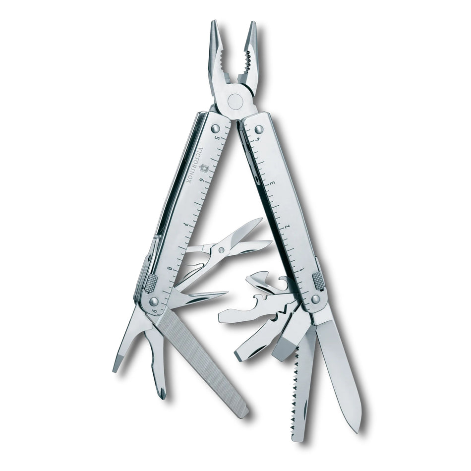 Navaja Victorinox Swiss Tool X Plus Con Funda de Piel