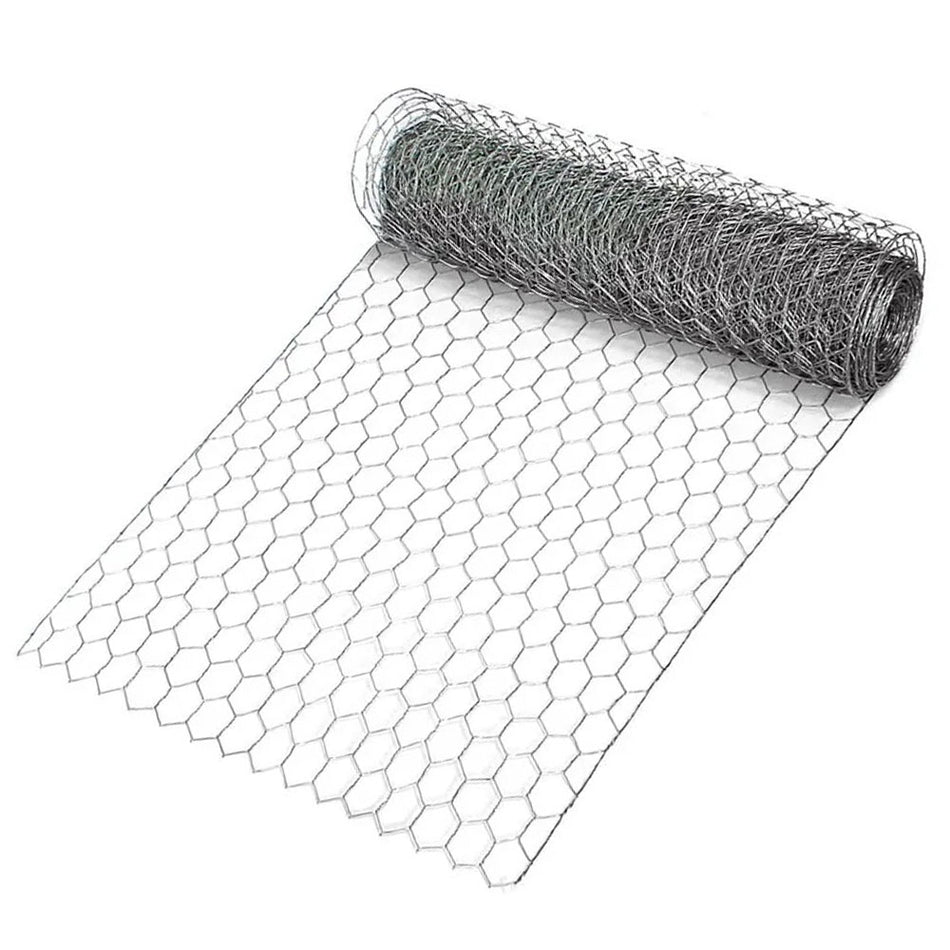 Tela de Alambre Malla Pollera 22x25 1.75 mts
