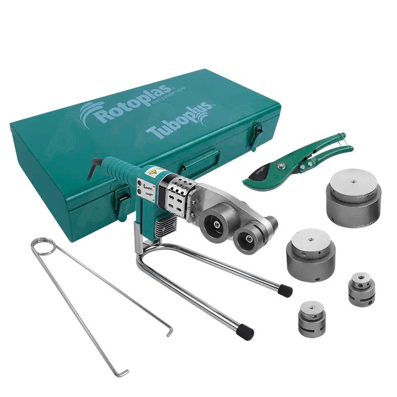 Kit Termofusor 63 mm 800W 120V con Tijeras 270045 Rotoplas