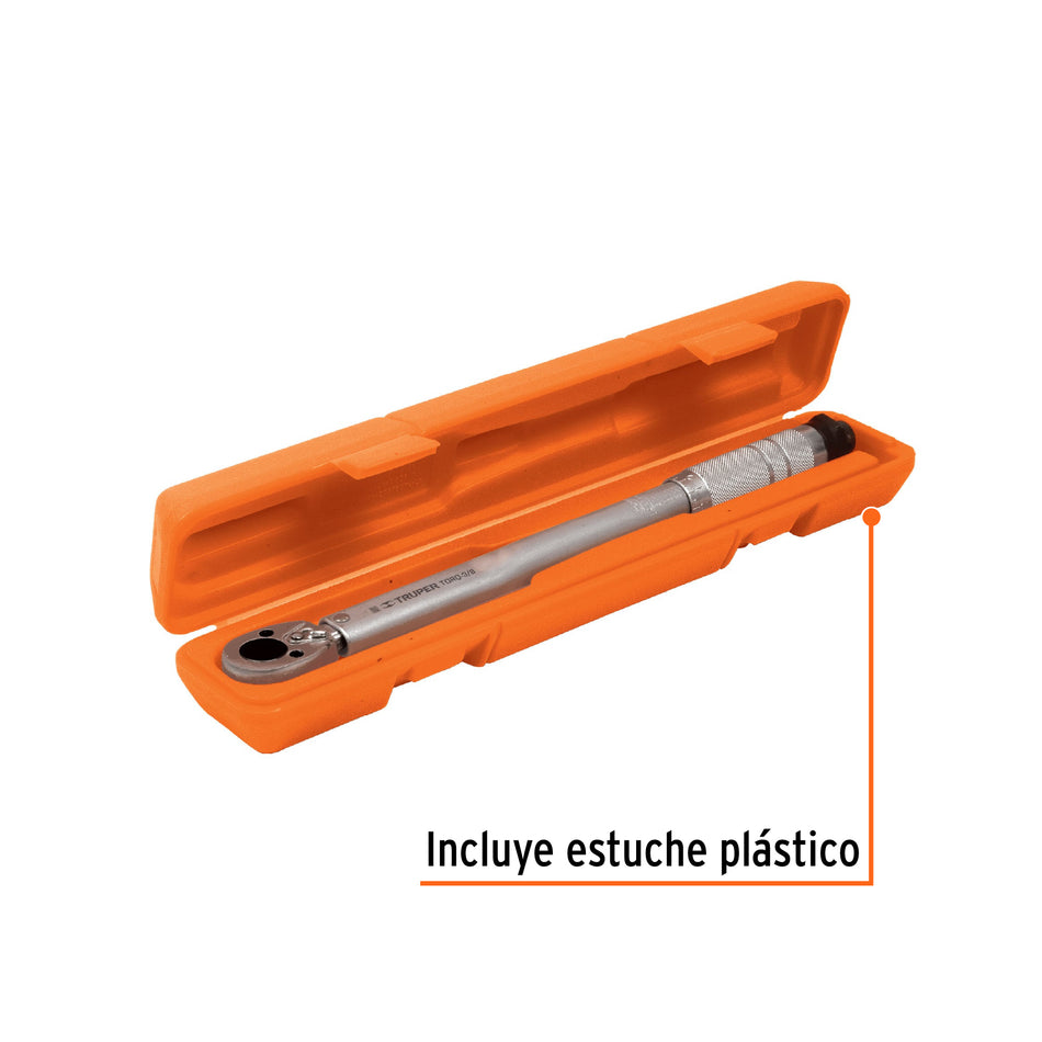 Torquímetro D/Trueno 2 Lecturas Cuadro 3/8″ 13567 Truper