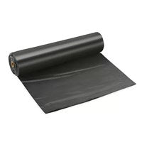 Plástico Para Construcción Rollo 2X10 mts Cal 600 Hule Negro