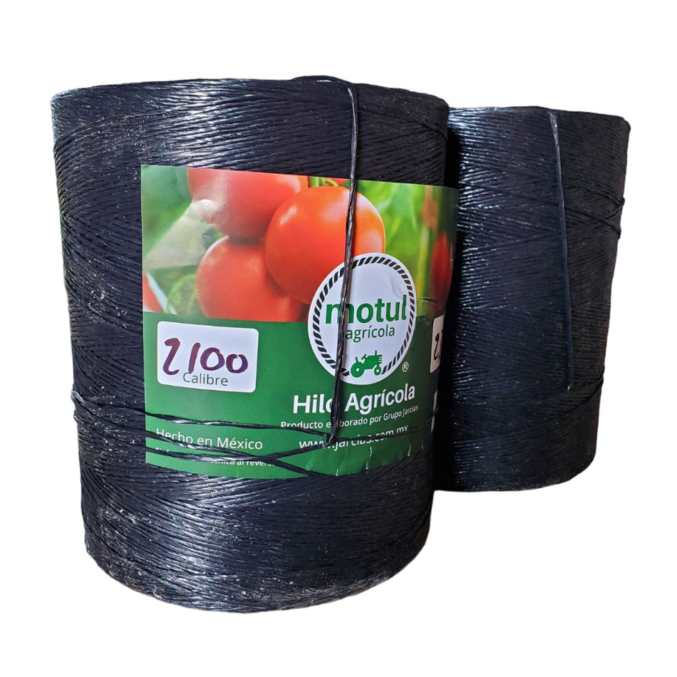 Hilo Rafia Tomatera Negra 12600m Cal 2100 Jyc