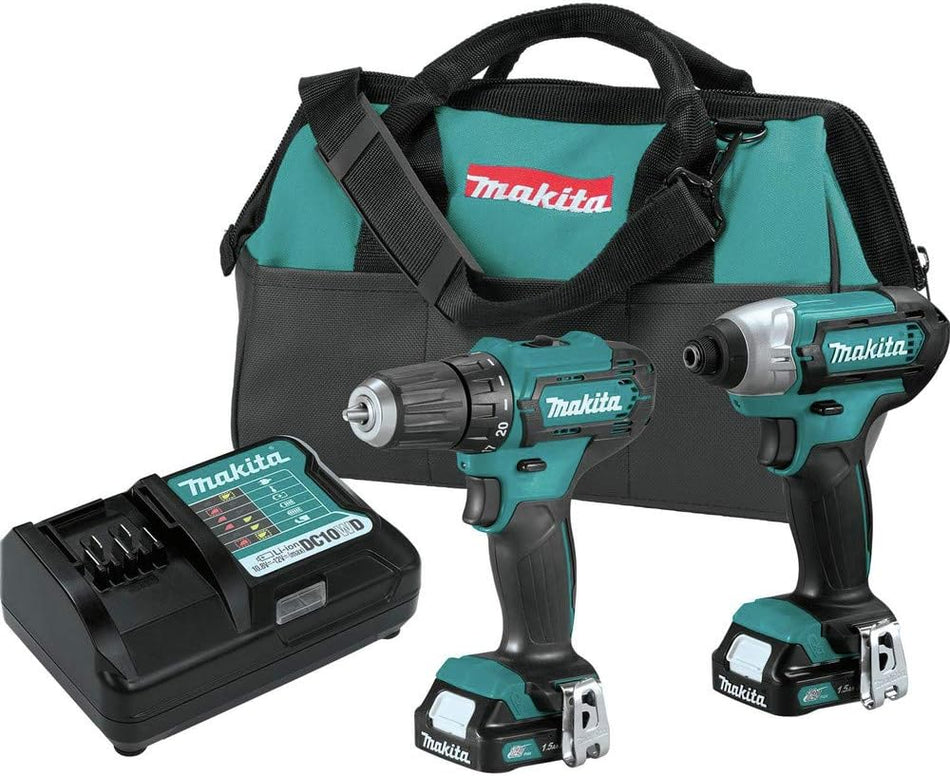 Kit Atornillador y Rotomartillo CLX228 Makita