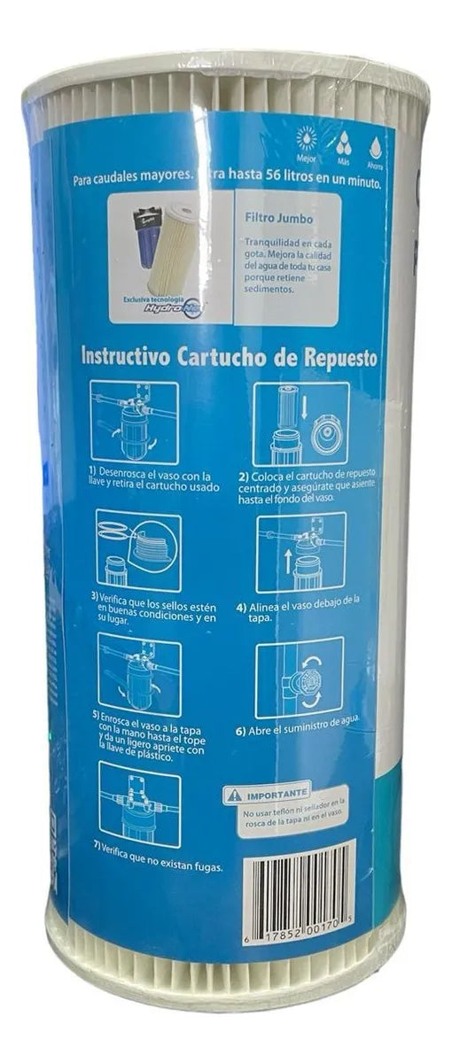 Cartucho Filtro Jumbo Rotoplas