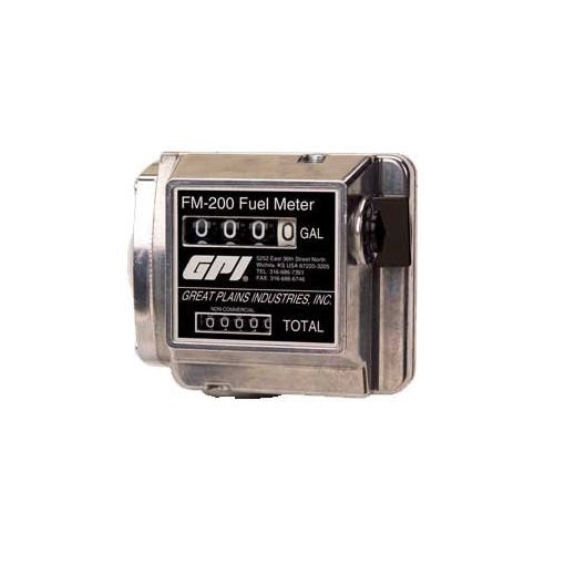 Medidor de Flujo de Combustible 50 Psi 4-20 Gpm FM200 Gpi