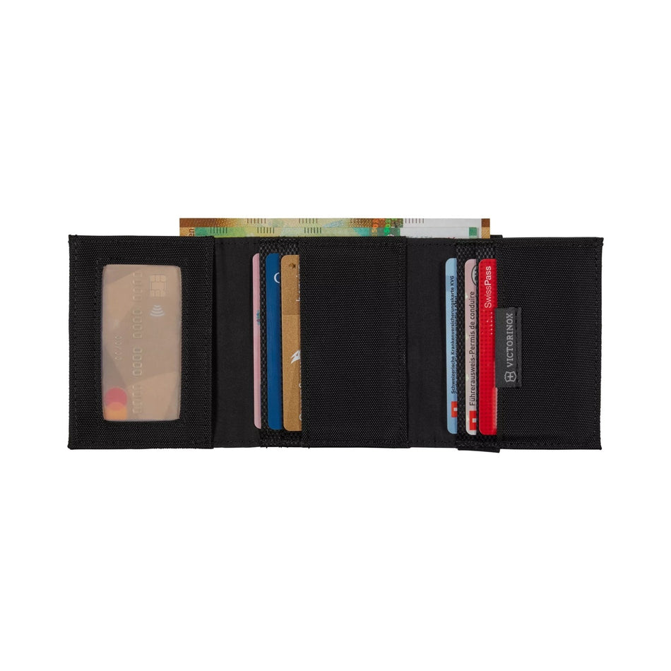 Cartera Victorinox De Tres Pliegues Nylon 610394 Negra