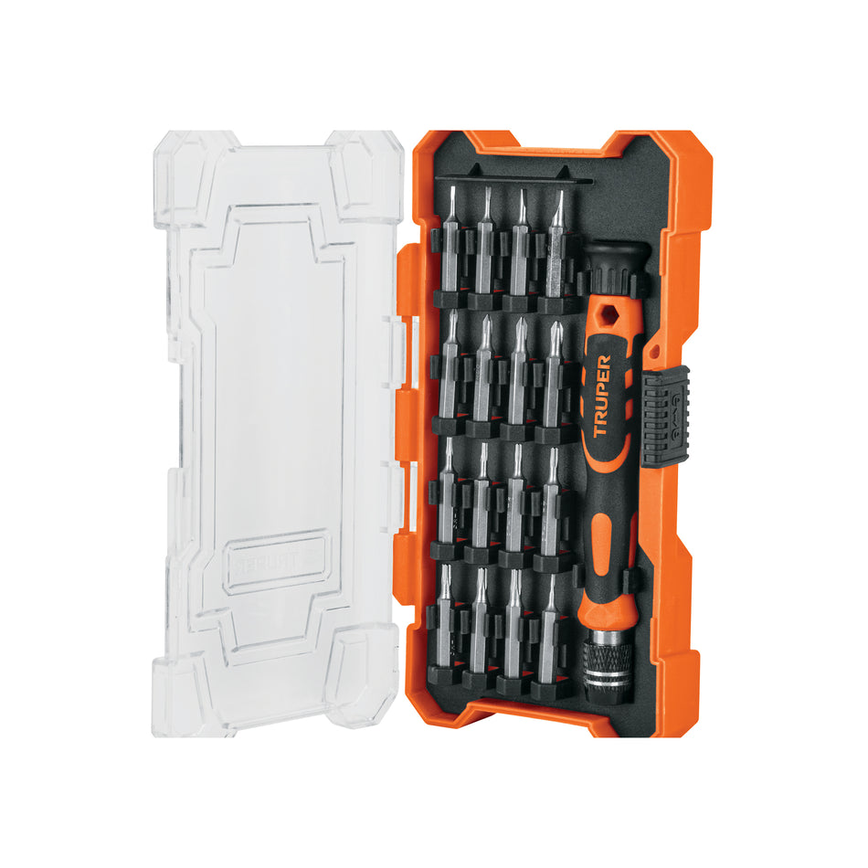 Desarmador con 16 Puntas intercambiables 14159 Truper