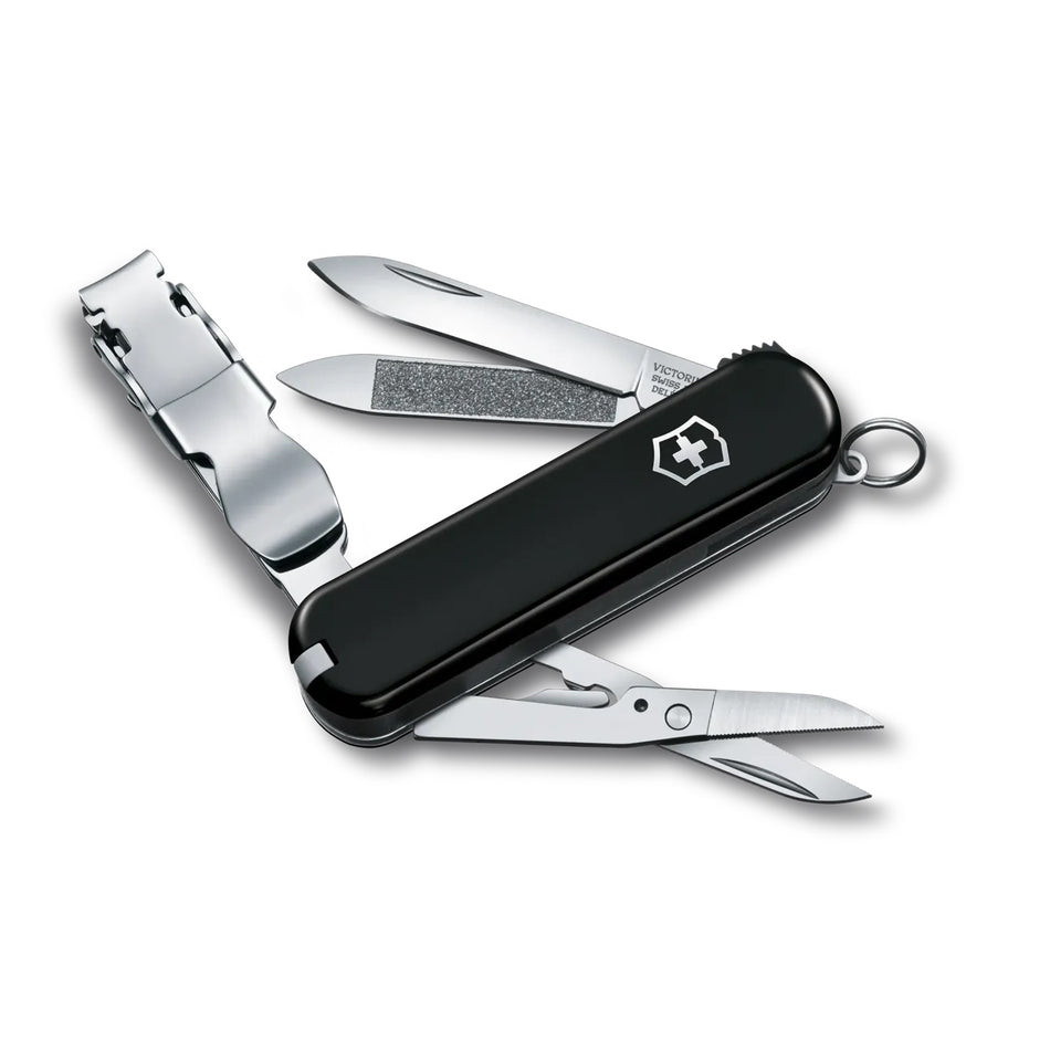 Navaja De Bolsillo Nailclip 580 Negro 0.6463.3 Victorinox