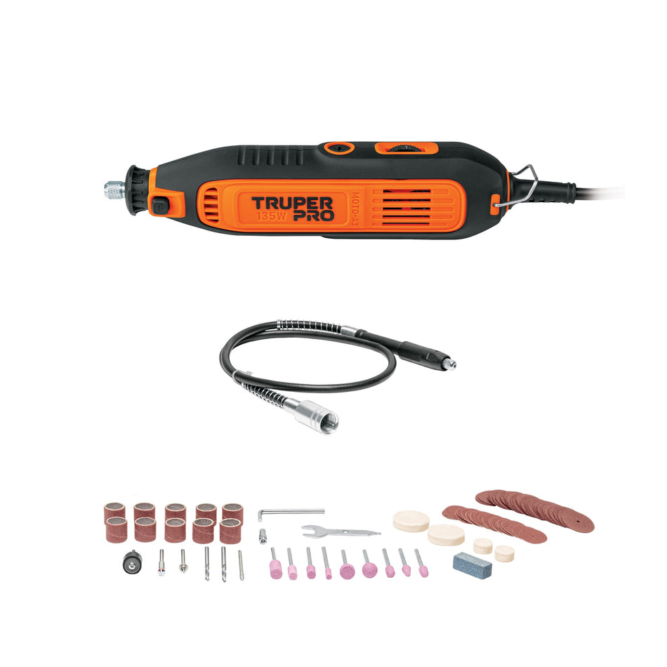 Herramienta Rotativa Profesional 135 W 103580 Truper