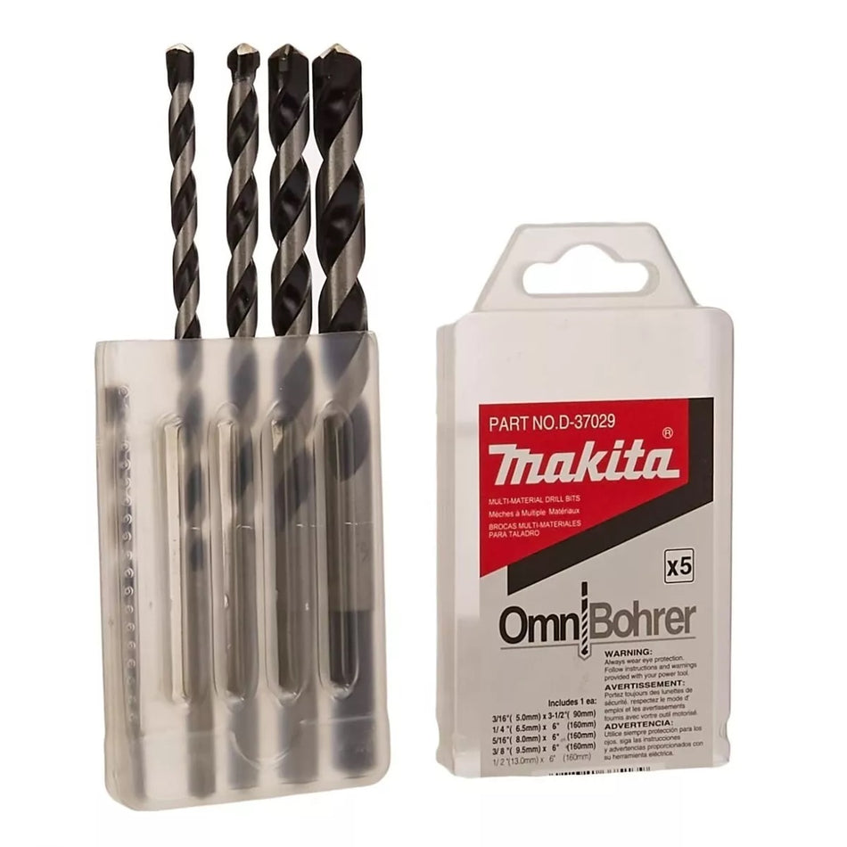 Juego De 5 Brocas Multipropósitos D-37029 Makita
