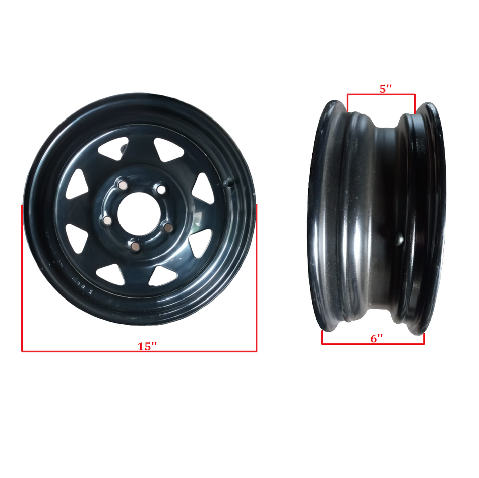 Rin 15'' Para Remolque 5 Birlos En 5.00'' Chevy