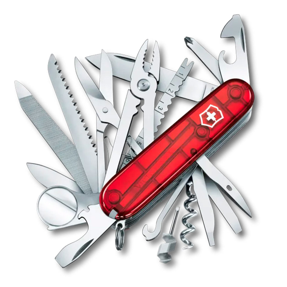 Navaja Victorinox Swiss Champ Roja 1.6795.t Kit Funda+Cordon