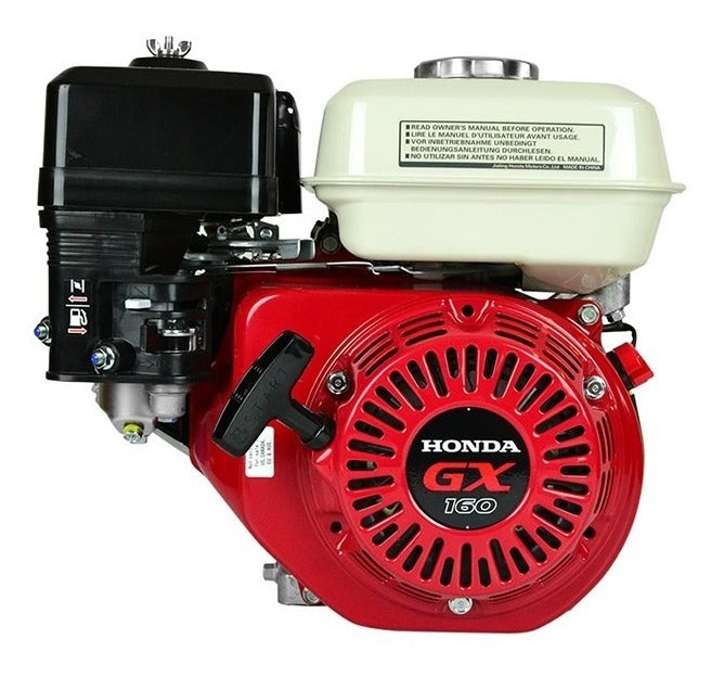 Motor Honda Gx160h1-qx1 4.8 Hp 4t Con Cuñero A Gasolina
