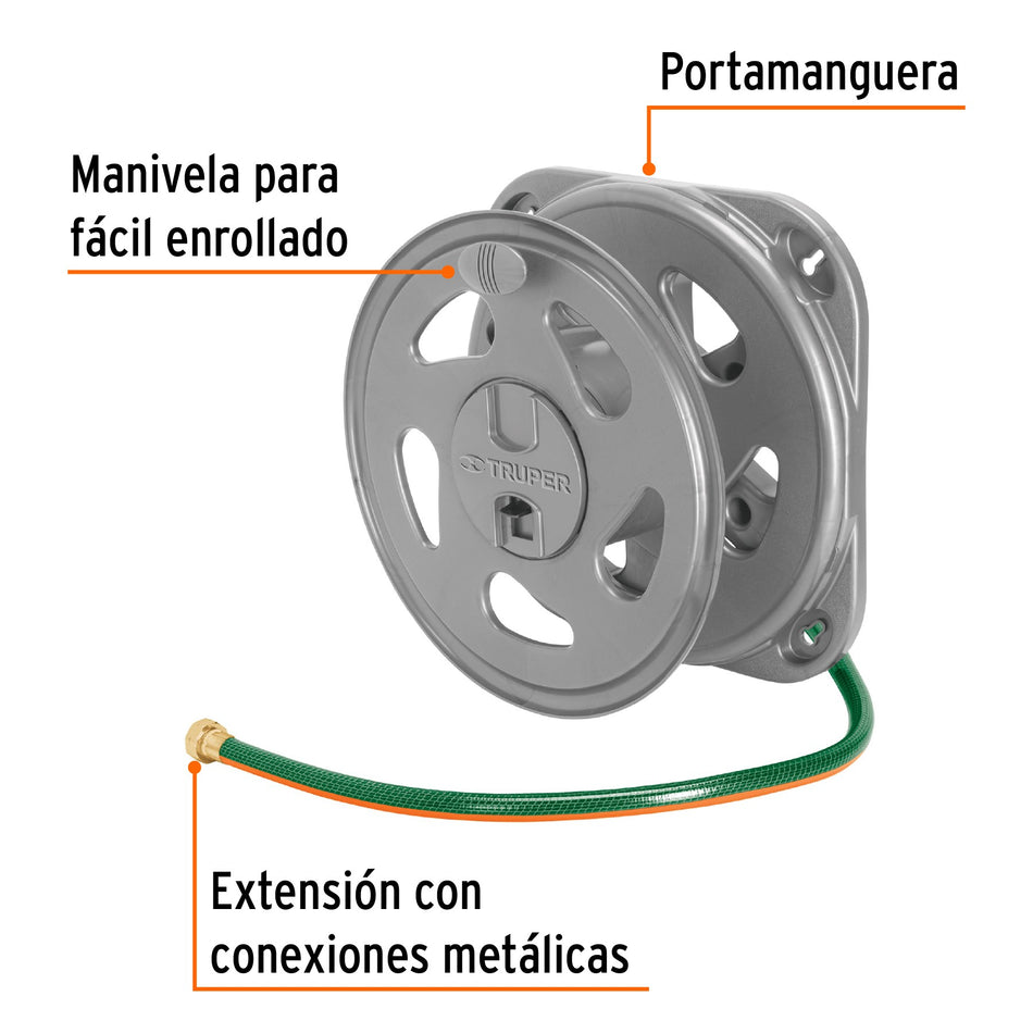 Porta Manguera De Pared Porma-50 10390 Truper