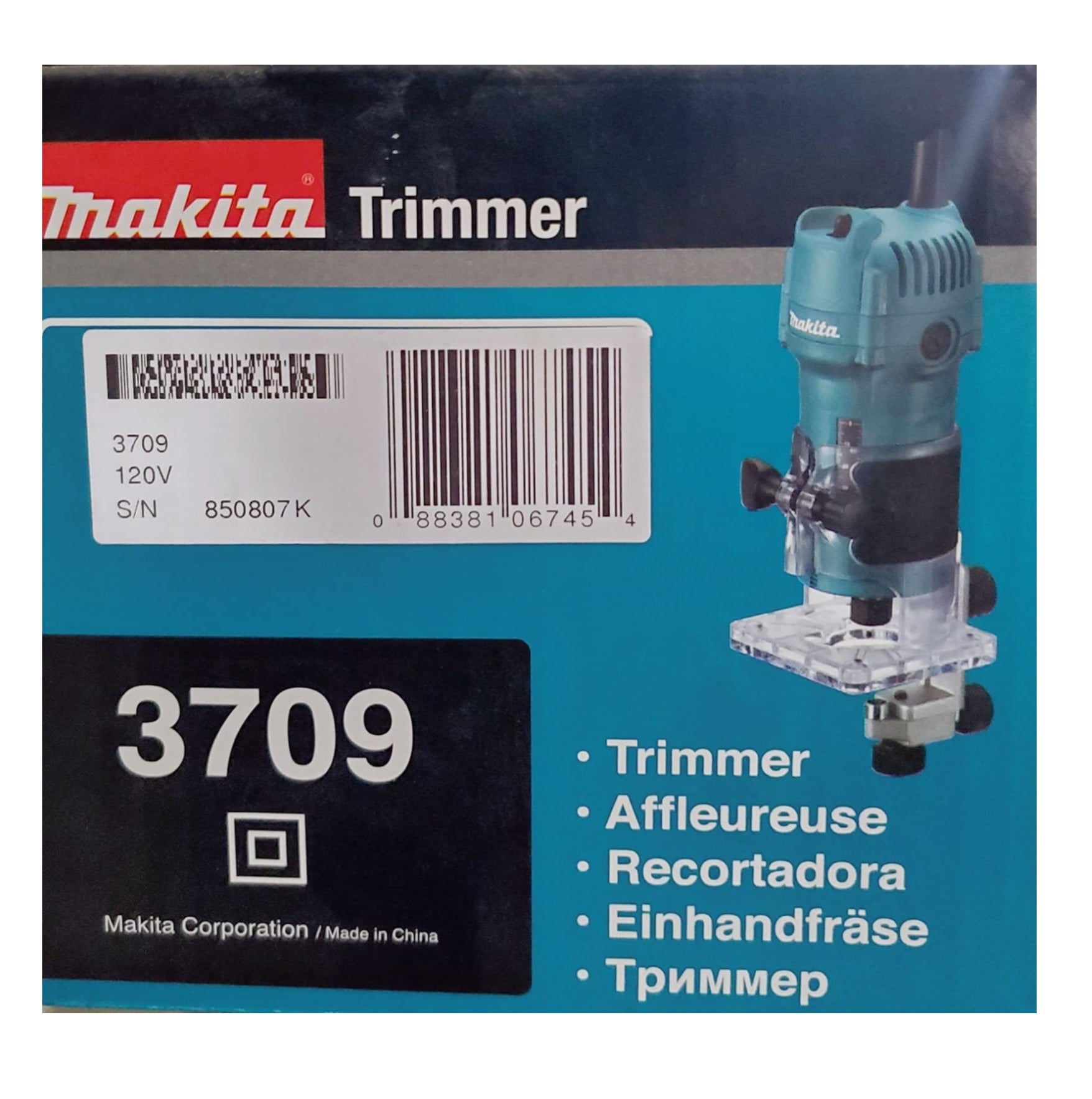 Recortadora Trimmer Router Makita 3709 530w 110v – Torke