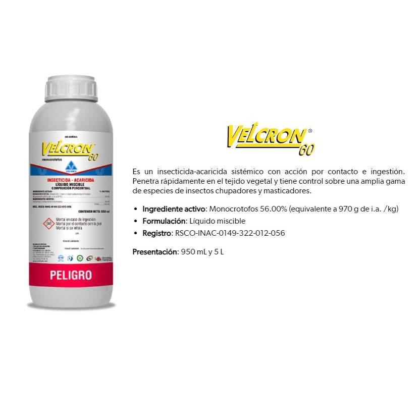 Insecticida Velcron 60 Velsimex